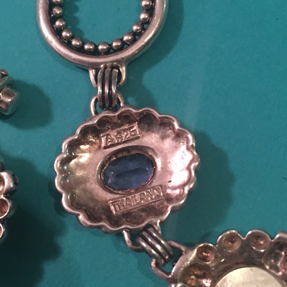 Sterling Silver Bracelet Gem Artisan Collection - Picture 5 of 8